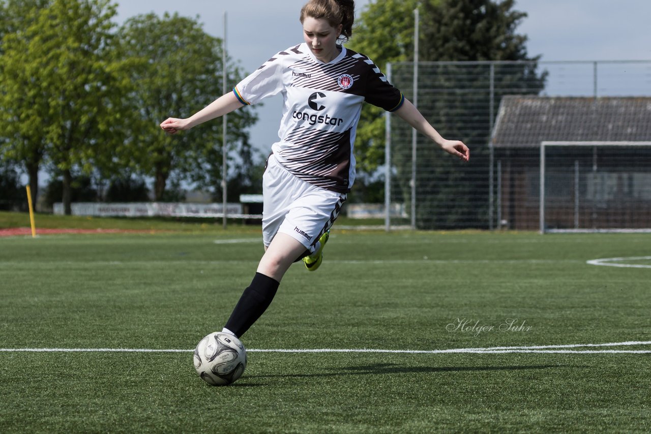 Bild 113 - B-Juniorinnen Ellerau - St. Pauli : Ergebnis: 1:1